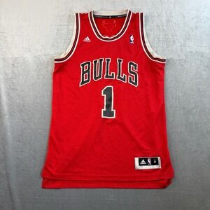 Derrick Rose Chicago Bulls Away NBA Adidas Swingman Jersey Mens Medium Length +2